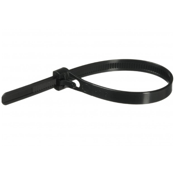 Свински опашки за многократна употреба POLISPORT Reusable zip tie комплект 12бр