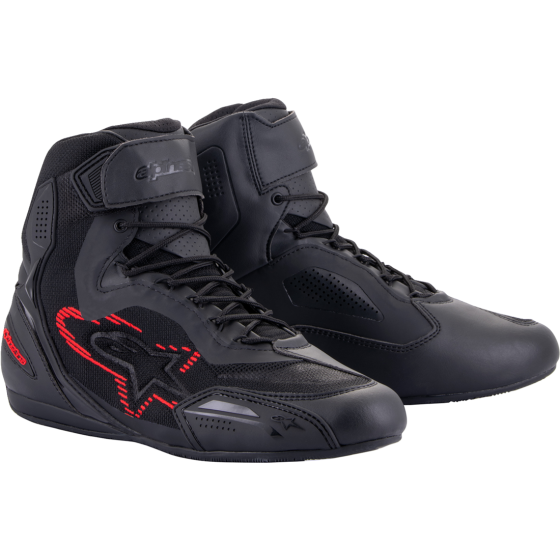 Мото боти ALPINESTARS Faster-3 Rideknit RED/GREY/BLACK