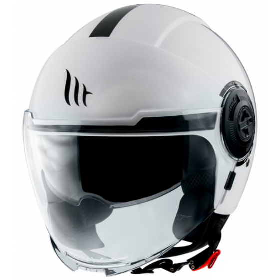 КАСКА ЗА СКУТЕР MT VIALE S SOLID A0 GLOSS WHITE
