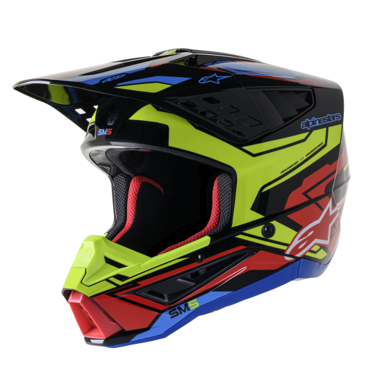 Мотокрос каска ALPINESTARS SM5 SM5 ACT2 BK/Y/R