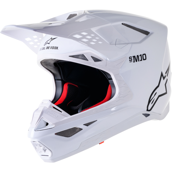 Мотокрос каска ALPINESTARS SM10 SOLID WHT