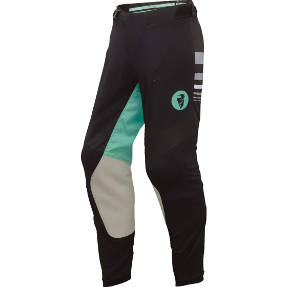 Дамски мотокрос брич THOR PRIME BLAZE BLACK/TEAL