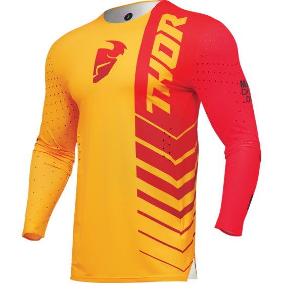 Мотокрос джърси THOR PRIME ANALOG YELLOW/RED