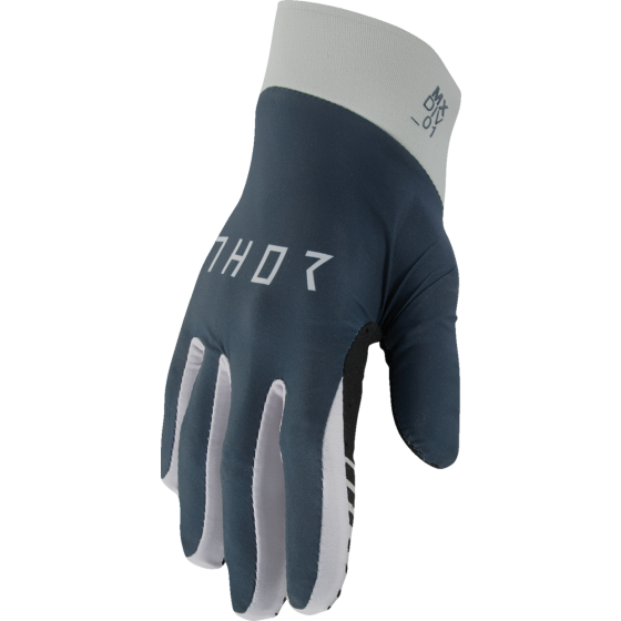 Мотокрос ръкавици THOR AGILE SOLID MIDNIGHT/GRAY
