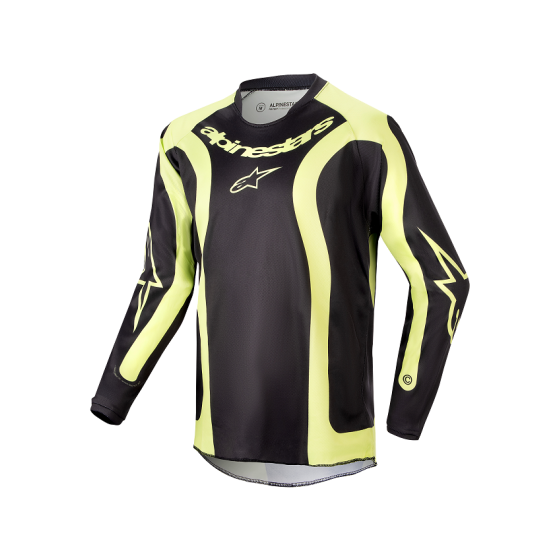 Детско мотокрос джърси ALPINESTARS R-LURV BK/YL