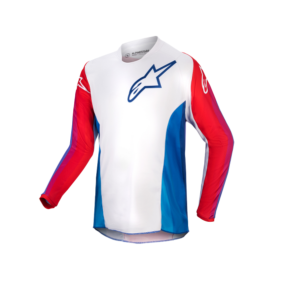 Детско мотокрос джърси ALPINESTARS RAC-PNEU B/R/W