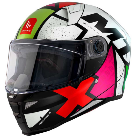 Каска MT REVENGE 2 S LIGHT C0 PEARL GLOSS