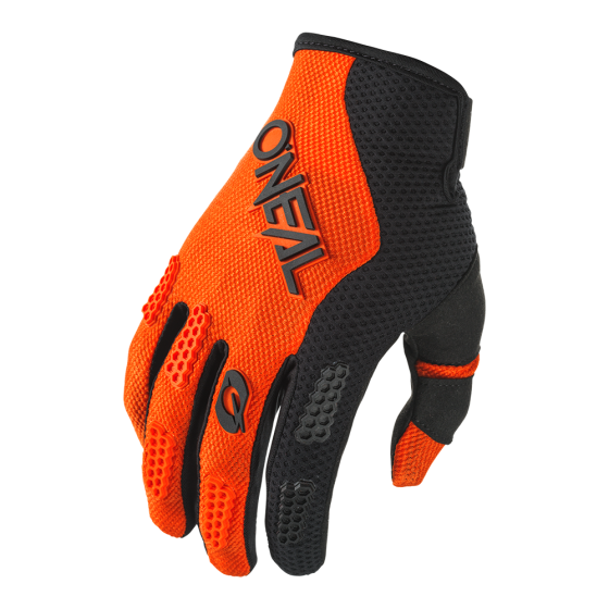 Детски мотокрос ръкавици O'NEAL ELEMENT RACEWEAR BLACK/ORANGE V.24