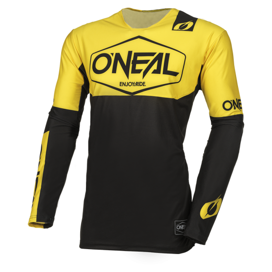Мотокрос блуза O'NEAL MAYHEM HEXX BLACK/YELLOW V.24
