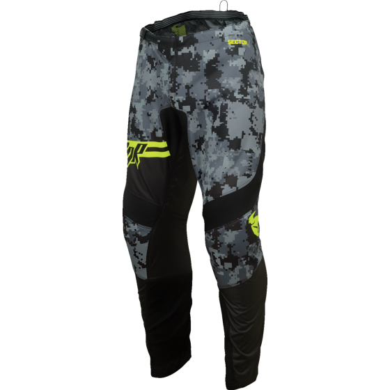 Детски мотокрос брич THOR YOUTH SECTOR DIGI BLACK/ACID