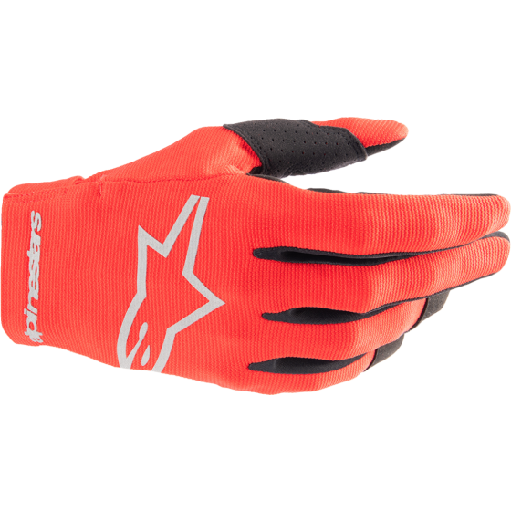 Детски мотокрос ръкавици ALPINESTARS RADAR RED/SL