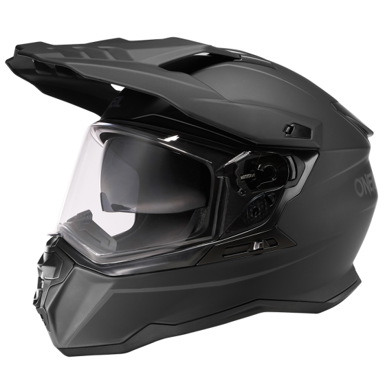 Ендуро каска O'NEAL D-SRS SOLID BLACK V.24