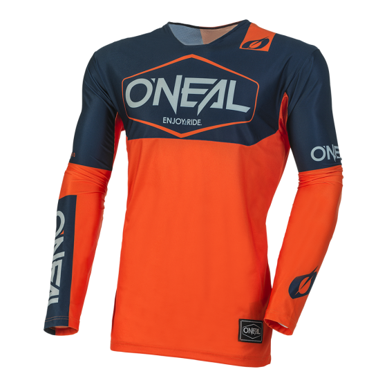 Мотокрос блуза O'NEAL MAYHEM HEXX BLUE/ORANGE V.24
