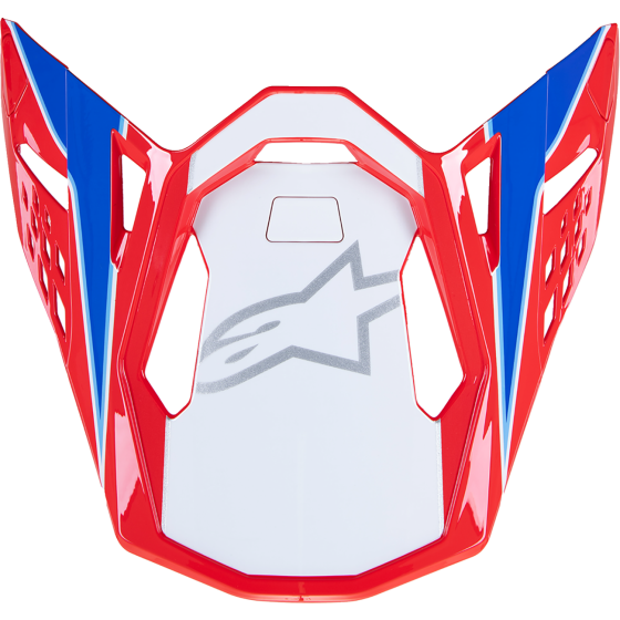 Козирка за мотокрос каска ALPINESTARS Supertech M10 AEON RD/BL