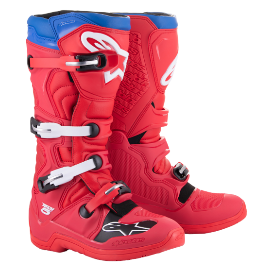 Мотокрос ботуши ALPINESTARS TECH 5 RED/BLUE