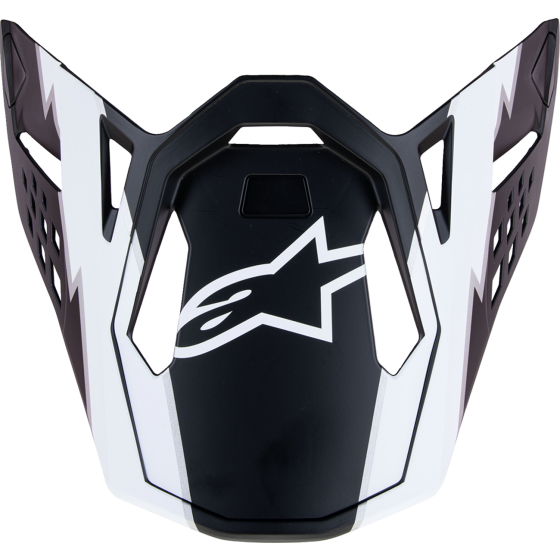 Козирка за мотокрос каска ALPINESTARS Supertech M10 BLACK/WHT