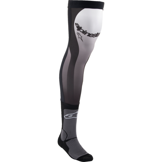 Мотокрос чорапи ALPINESTARS KNEE BRACE BLK/WT