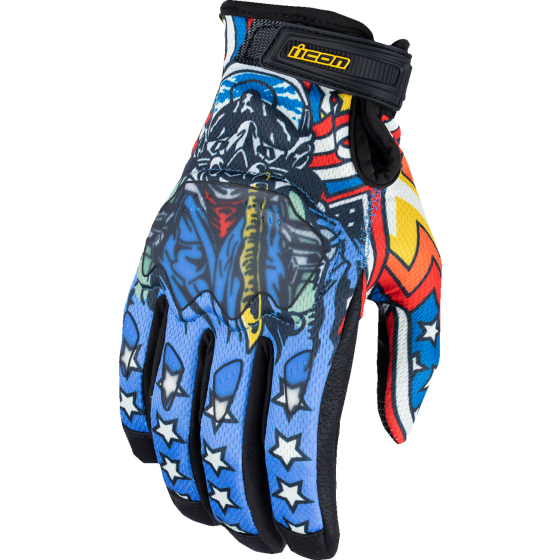 Ръкавици ICON Hooligan™ Flyboy CE BL