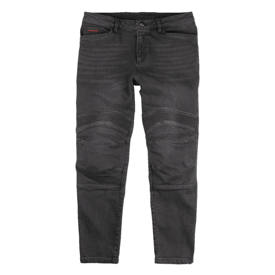 Мото дънки ICON Slabtown CE BK