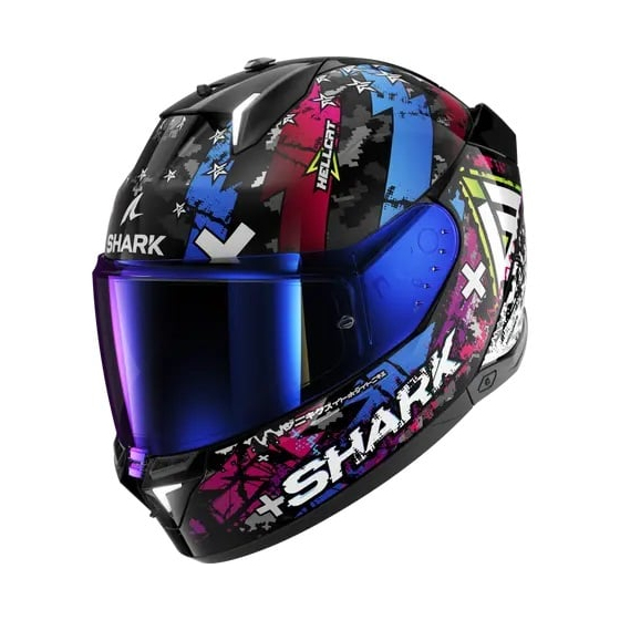 Каска SHARK SKWAL i3 HELLCAT RAINBOW