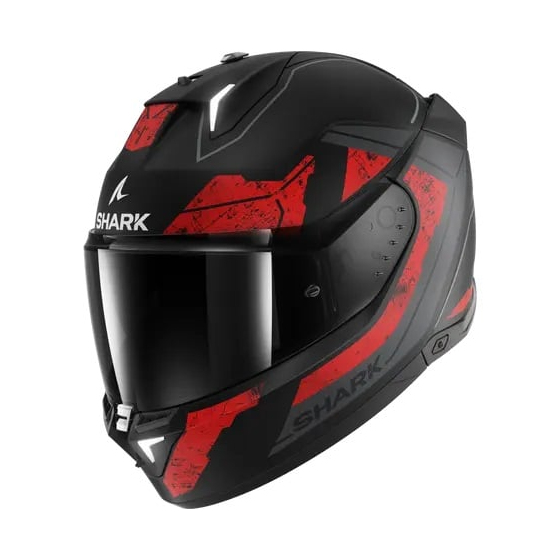 Каска SHARK SKWAL i3 RHAD MATT BLACK/RED