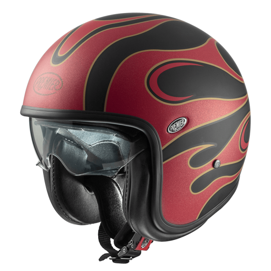 Каска PREMIER Vintage FR RED