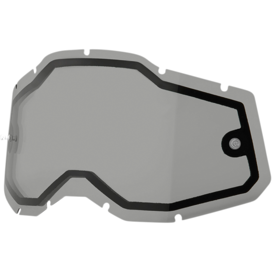 Двойна плака за очила 100%-CLEAR GEN 2 P-SMOKE