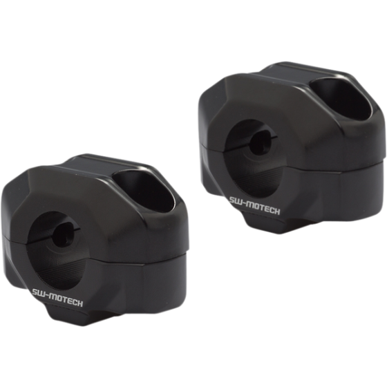 Повдигачи за кормило SW-MOTECH 22mm Bar Riser BLACK Ø 22 mm