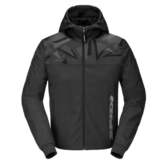 Текстилно мото яке SPIDI HOODIE EVO SPORT ANTHRACITE/BLACK