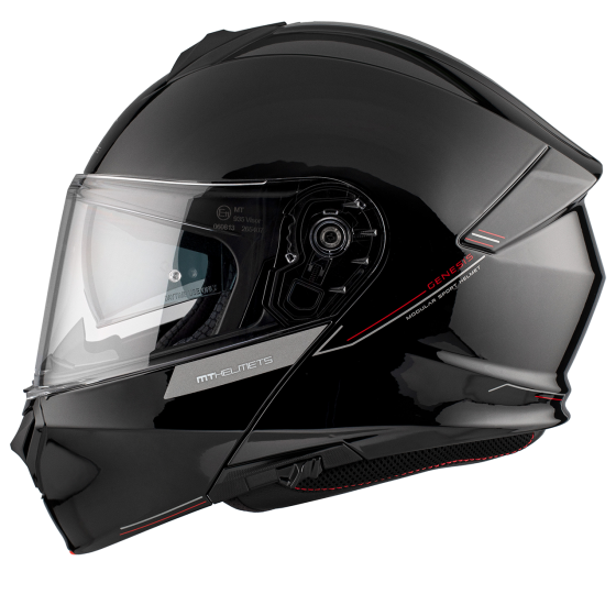 Отваряема каска MT GENESIS A1 GLOSS BLACK