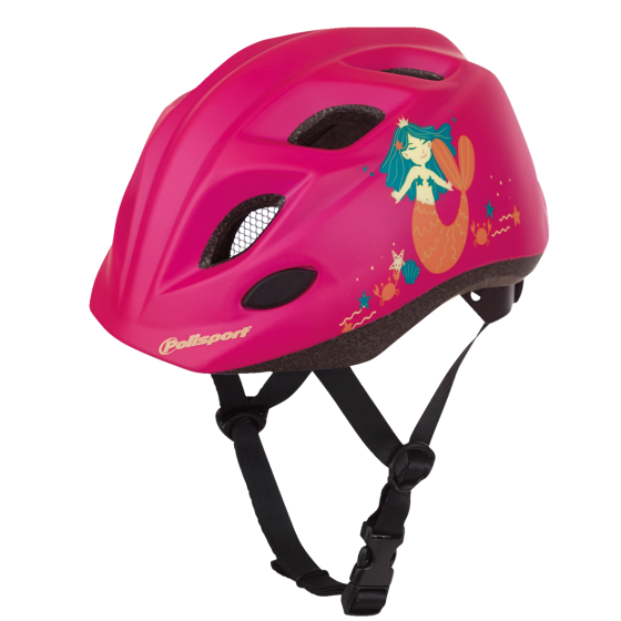 Детска вело каска POLISPORT SPACESHIP PINK