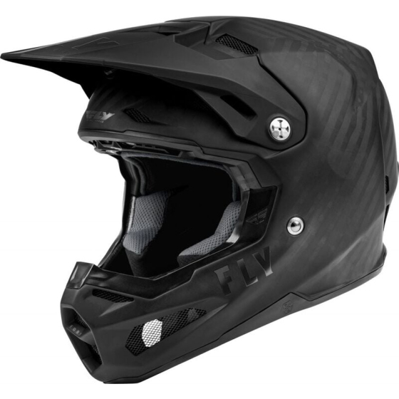 Мотокрос каска FLY RACING Formula Carbon Solid Helmet - Matte Black
