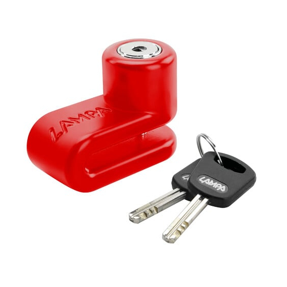 Заключвалка диск Pinch Ø 5,5 mm red 91564