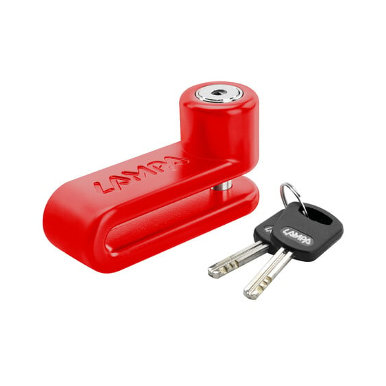 Заключвалка диск Pinch XL Ø 10 mm red 91566