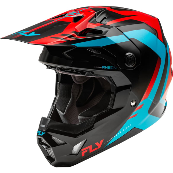 Мотокрос каска FLY RACING Formula CP Krypton - Red/Black/Blue