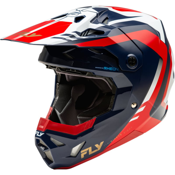 Мотокрос каска FLY RACING Formula CP Krypton - Red/White/Navy
