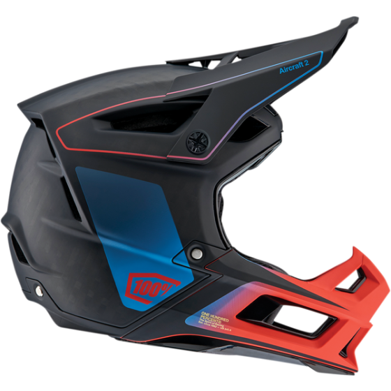 Вело каска 100% AIRCRAFT 2 BLACK/RED/BLUE