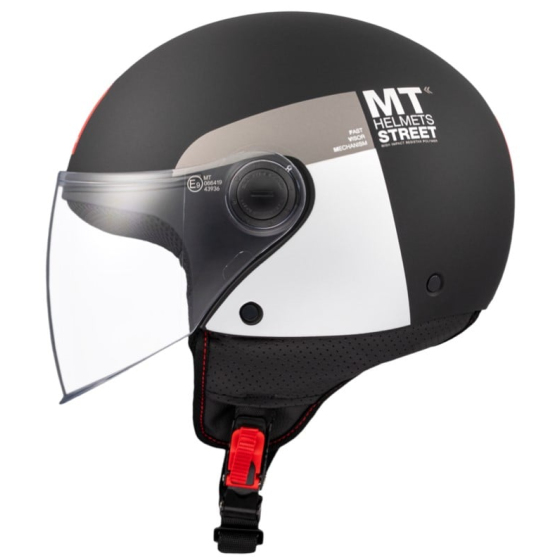 КАСКА ЗА СКУТЕР MT STREET S INBOARD D2 MATT