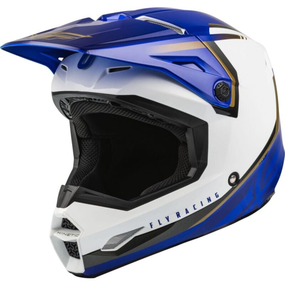 Мотокрос каска FLY RACING Formula Kinetic Vision-White/Blue