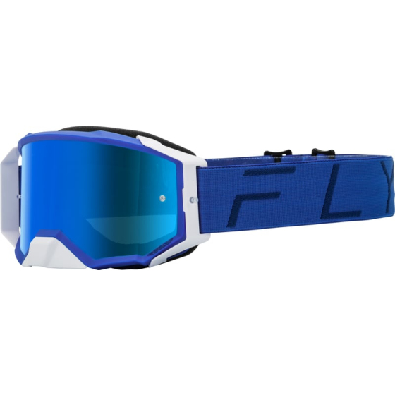 Мотокрос очила FLY RACING Zone Pro Grey - Sky Blue Lens