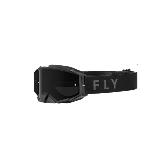 Мотокрос очила FLY RACING Zone Pro Black - Dark Smoke Lens