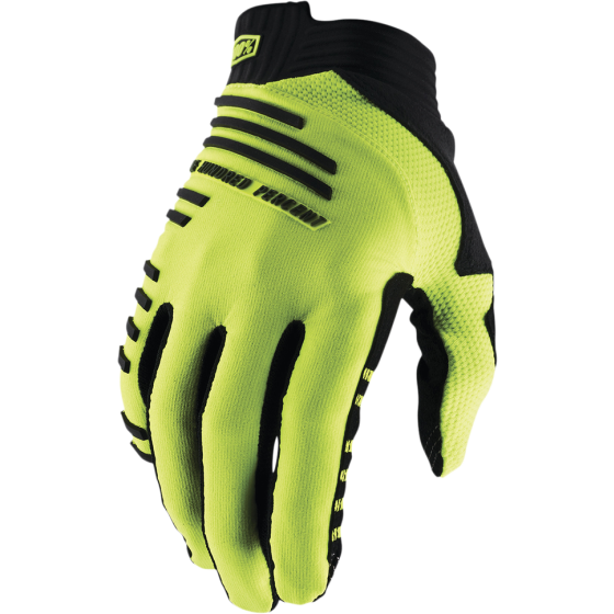 Мотокрос/вело ръкавици 100% R-CORE YELLOW FLUO