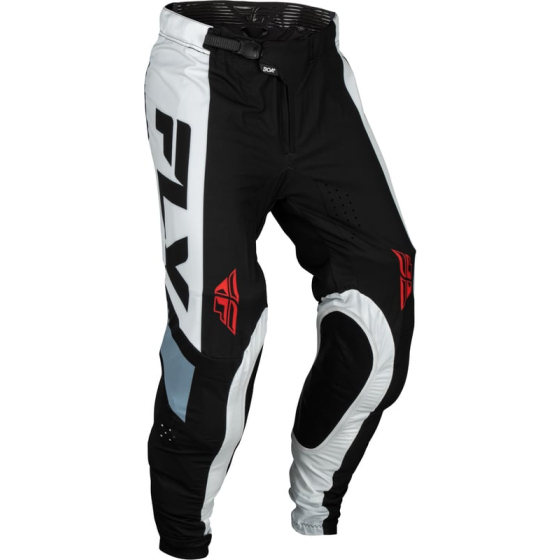 Мотокрос брич FLY RACING Lite- Black/White/Denim Grey