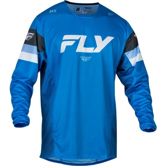 Мотокрос блуза FLY RACING Kinetic Prix- Bright Blue/Charcoal/White