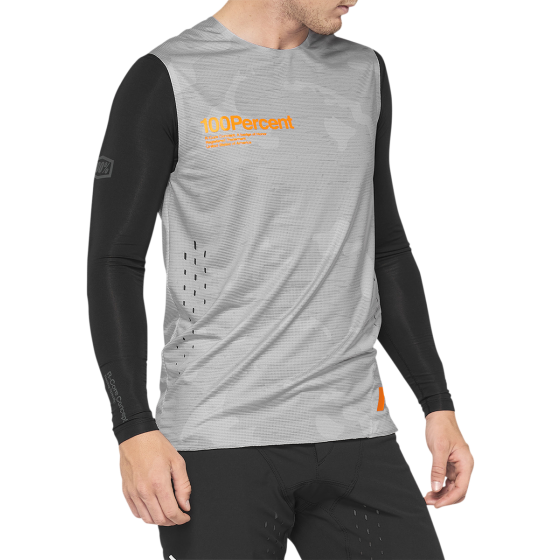 Вело джърси 100% R-CORE CONCEPT GRAY/BLACK