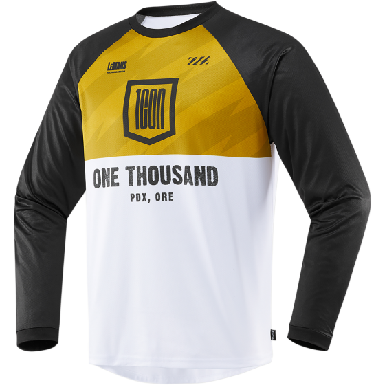 Мото джърси ICON STATUS GOLD