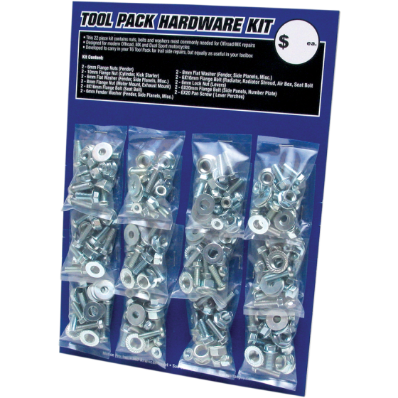 Комплект болтове с гайки MOTION PRO HARDWARE KIT ZINC 12PK