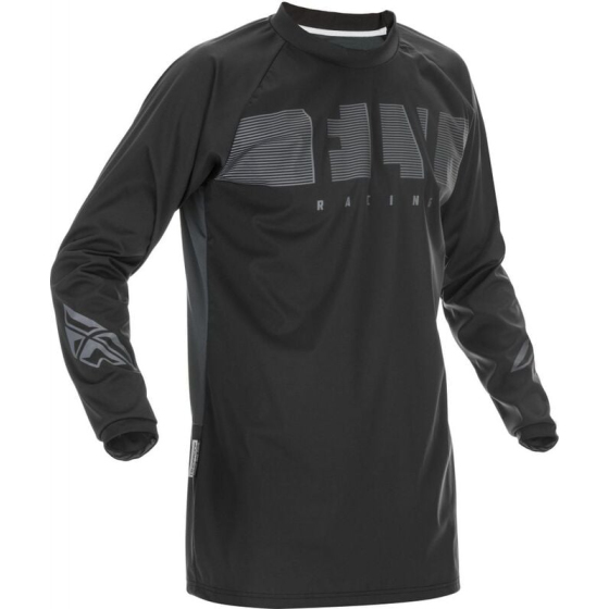Мотокрос блуза FLY RACING Windproof-Black/Grey