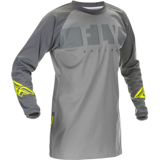 Мотокрос блуза FLY RACING Windproof-Grey/Hi-Vis