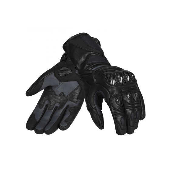 Кожени мото ръкавици SECA ATOM BLACK